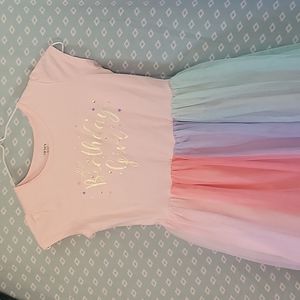 Birthday girl tutu dress